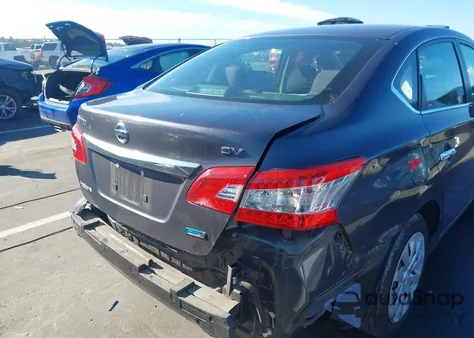 2014 Nissan Sentra Sv z USA, uszkodzony, nr VIN 3N1AB7AP5EL669560